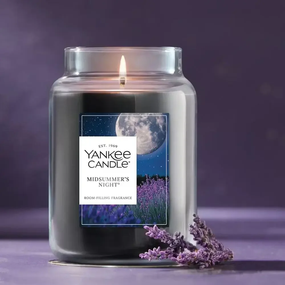 NEW Midsummer's Night Large 22 OZ Jar Candle 150+ Hours Burn Time - Picture 1 of 7